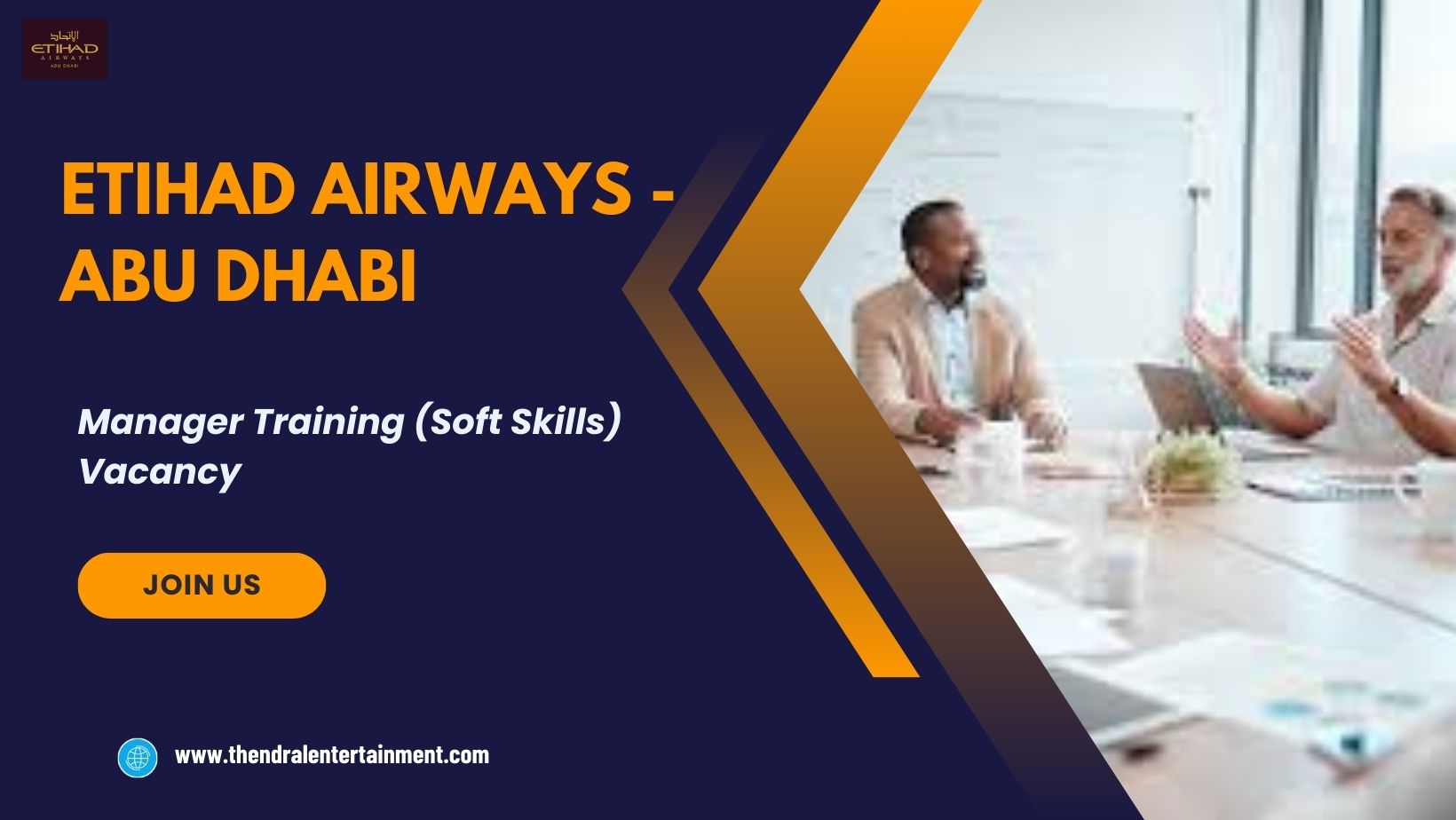 ✨ Manager Training (Soft Skills) Vacancy at Etihad Airways in Abu Dhabi 2025 | Apply now