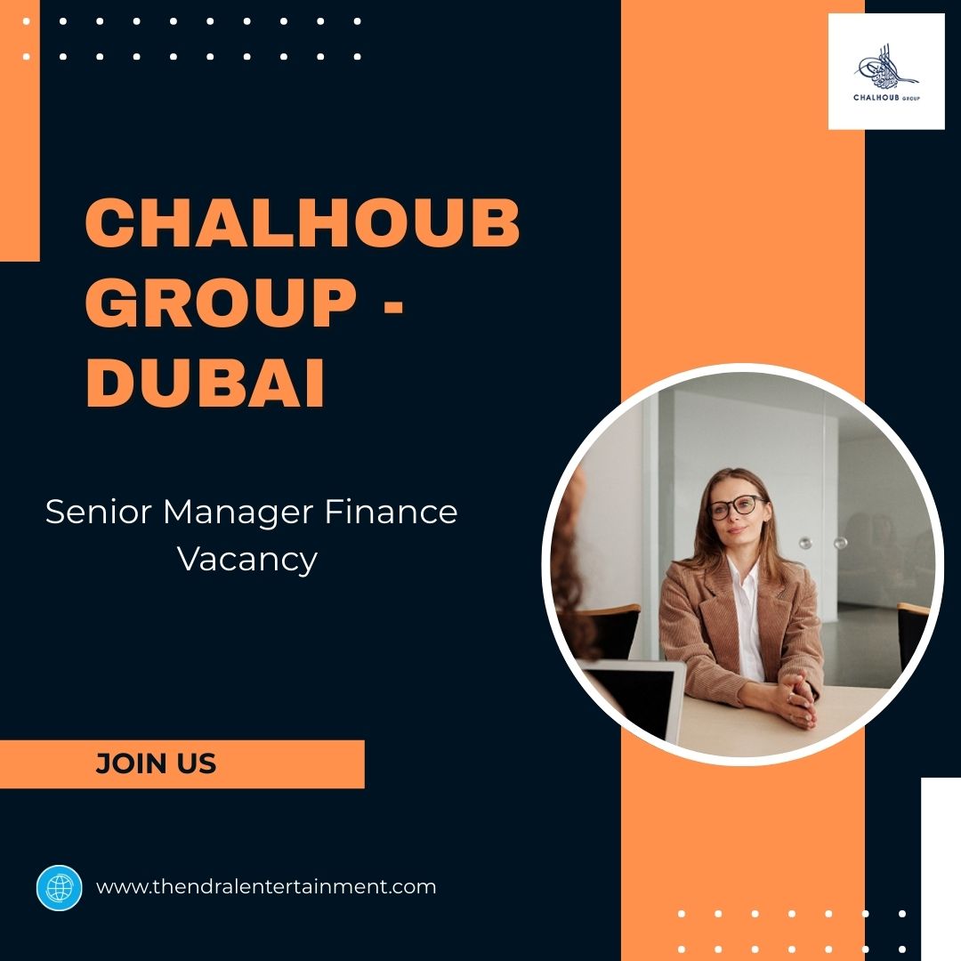 ✨ Chalhoub Group | Senior Manager Finance Vacancy in Dubai 2025