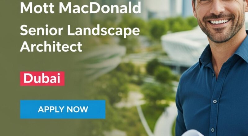 Senior Landscape Architect Dubai Jobs 2025 – Join Mott MacDonald in Dubai Now