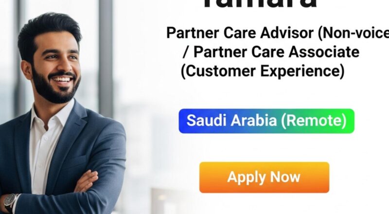 Tamara customer service jobs Saudi Arabia 2025 – Remote Non-Voice Role with Strong Career Growth