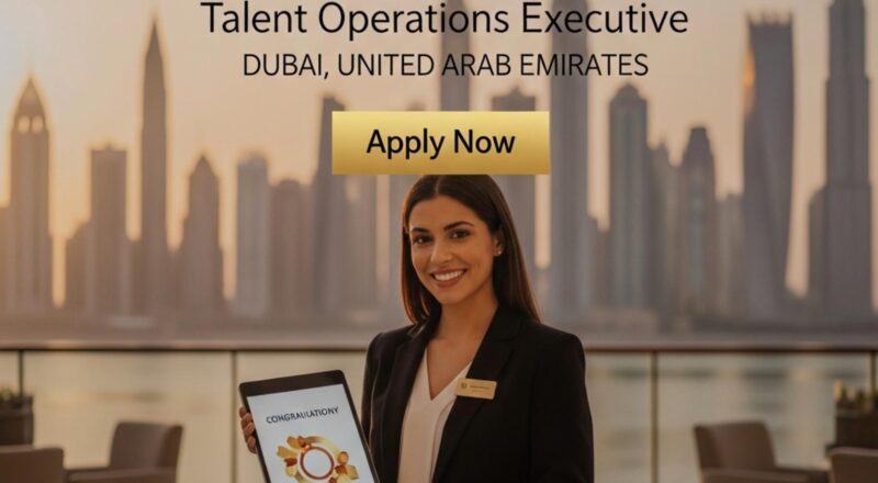 Talent Operations Executive Dubai 2025 – Grow Your HR Career at W Dubai – The Palm | Apply Now