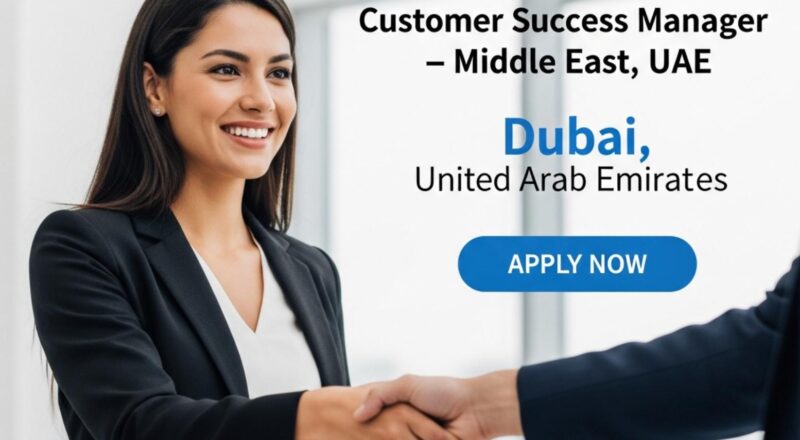 Customer Success Manager Dubai 2025 – Exciting Fonn Group Role to Lead Cloud Media Deployments