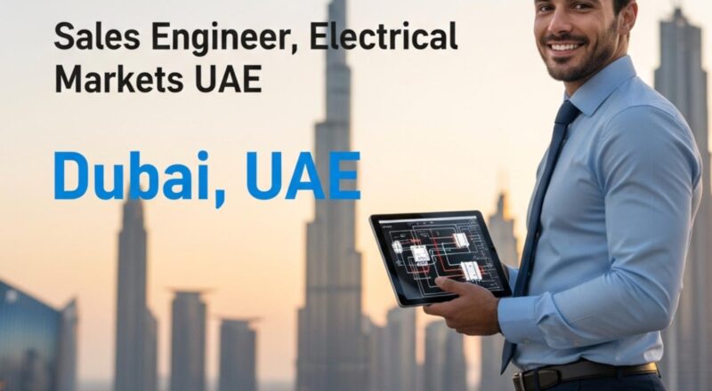 Sales Engineer Jobs in Dubai – Power a High Growth Career with 3M in Electrical Markets