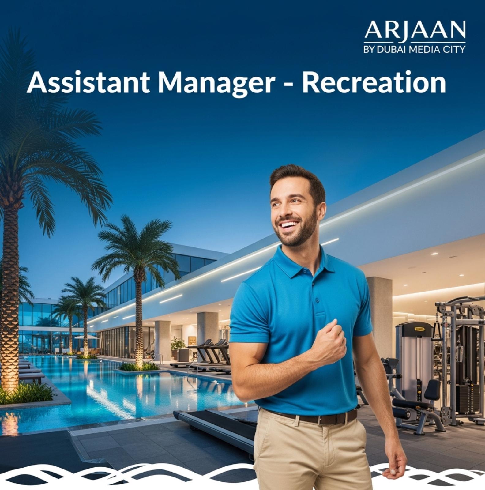 Assistant Manager Recreation Jobs in Dubai 2025 – Exciting Hospitality Wellness Career at Rotana Dubai Media City