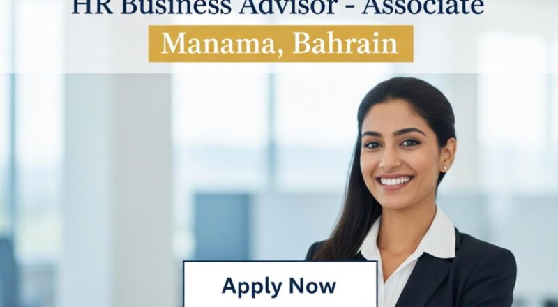 HR Business Advisor Jobs Bahrain 2025 – Exciting Associate Role at J.P. Morgan Chase