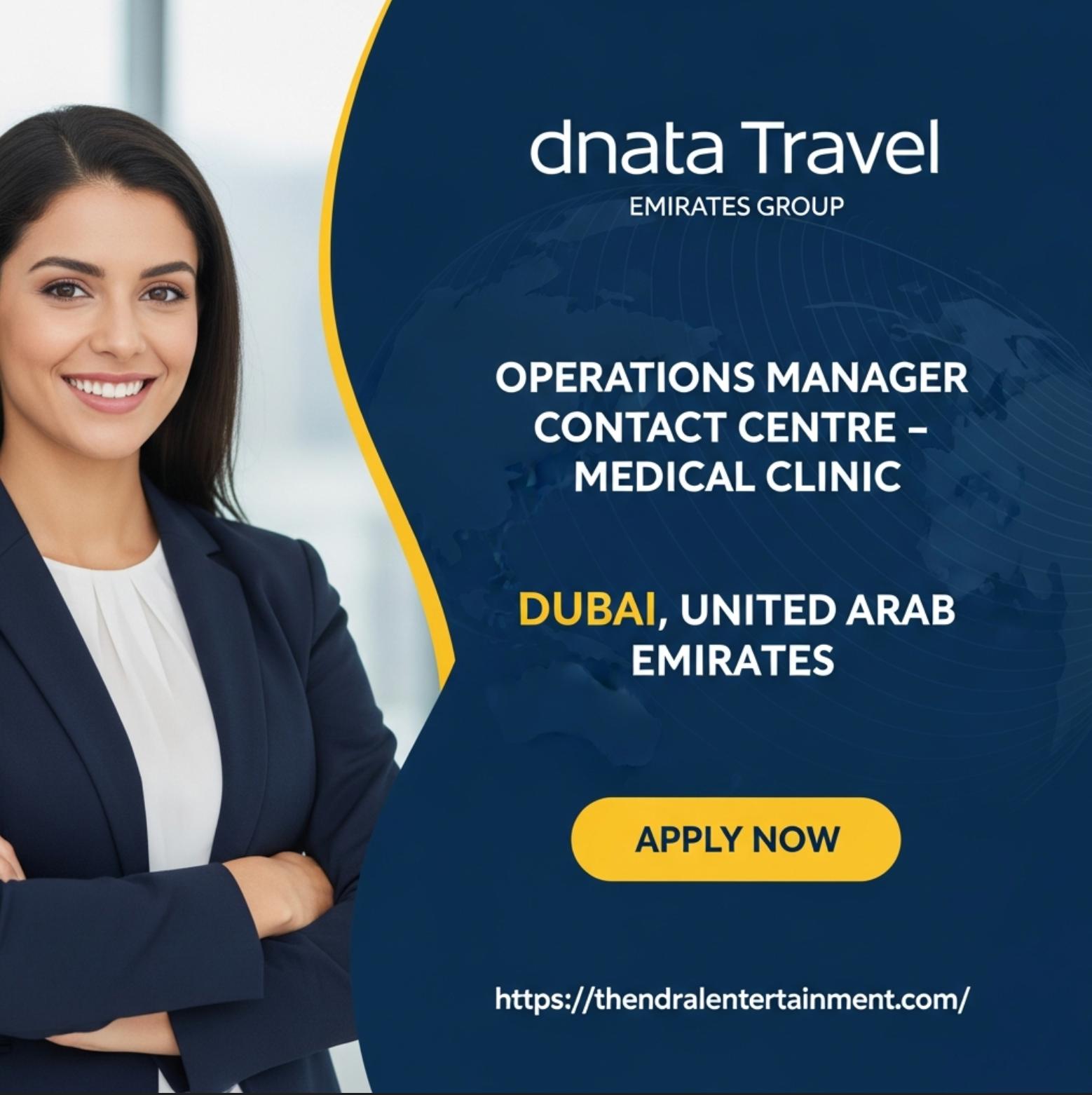 Emirates Group Careers Dubai 2025 – Join Operations Manager Contact Centre Role Now