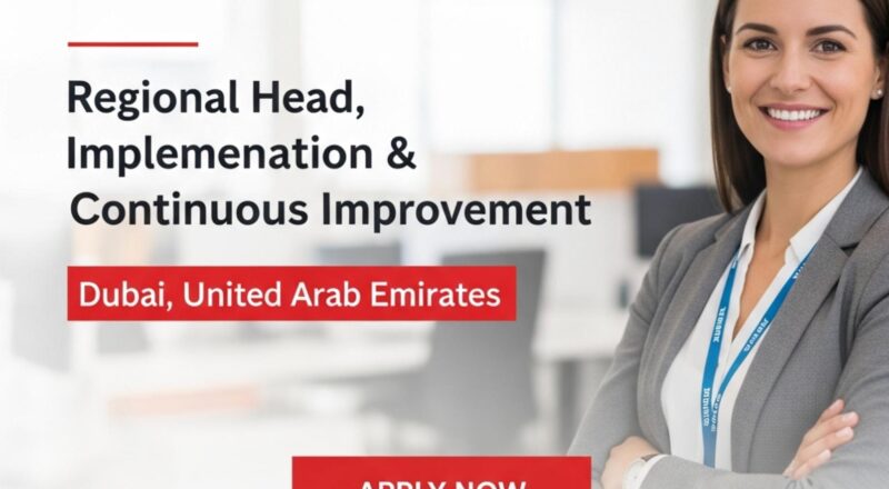 Logistics jobs in Dubai 2025 – Exciting Regional Head Implementation & Continuous Improvement Career at Kuehne+Nagel