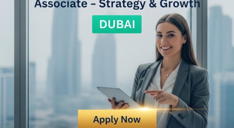 Dubai Strategy and Growth Jobs 2025 – High-Impact Associate Role at AECOM