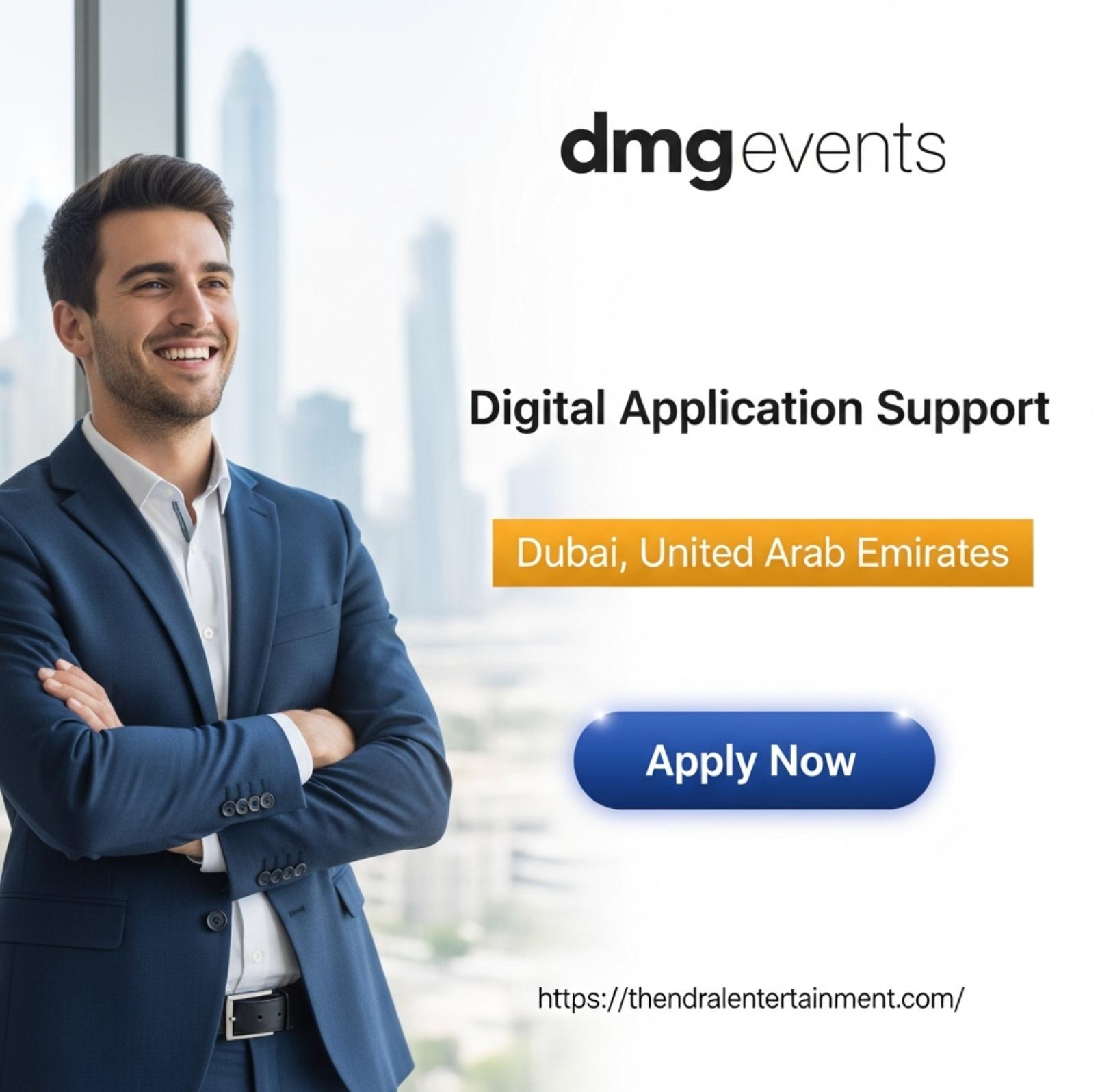 Digital application support jobs in Dubai 2025 – High-Growth Tech Marketing Careers at dmg events