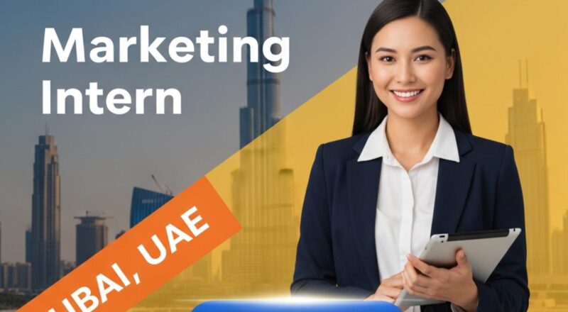 Marketing Intern Dubai 2025 – High Growth 6-Month Internship with Global Exposure