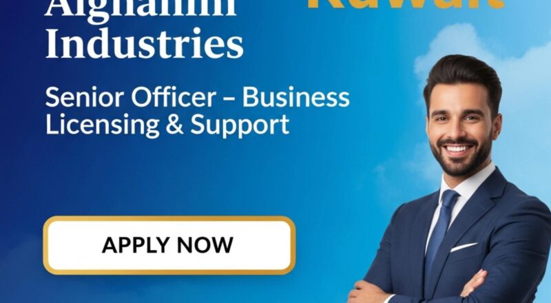 Alghanim careers 2025 – Senior Officer Business Licensing & Support Role for Experienced Professionals