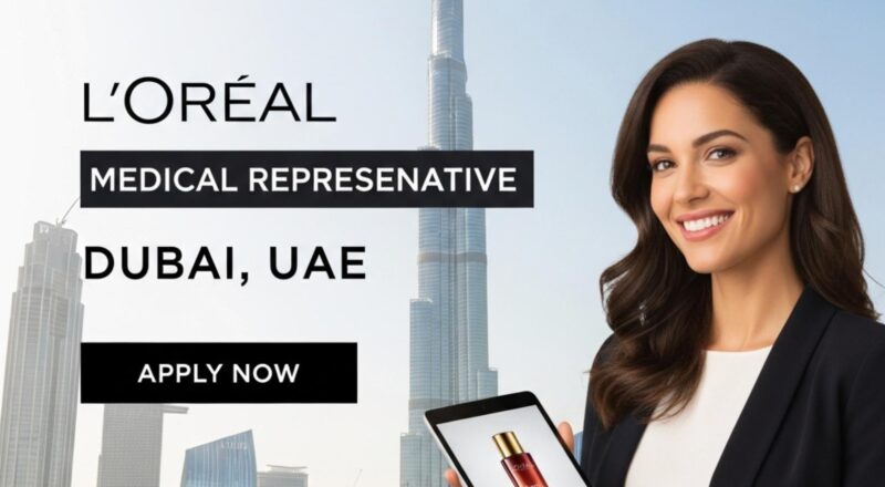 Dubai healthcare jobs – Exciting Medical Representative Opportunity at L’Oréal for 2025