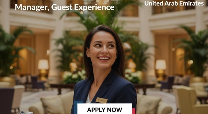 Guest Experience Manager jobs Dubai 2025 – Luxury One&Only Royal Mirage Career