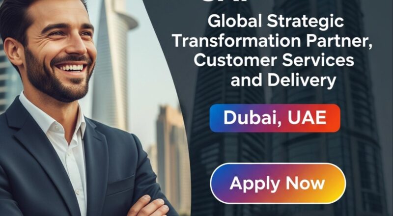 Global Strategic Transformation Partner Dubai 2025 – Lead Cloud & AI Transformations with SAP Now