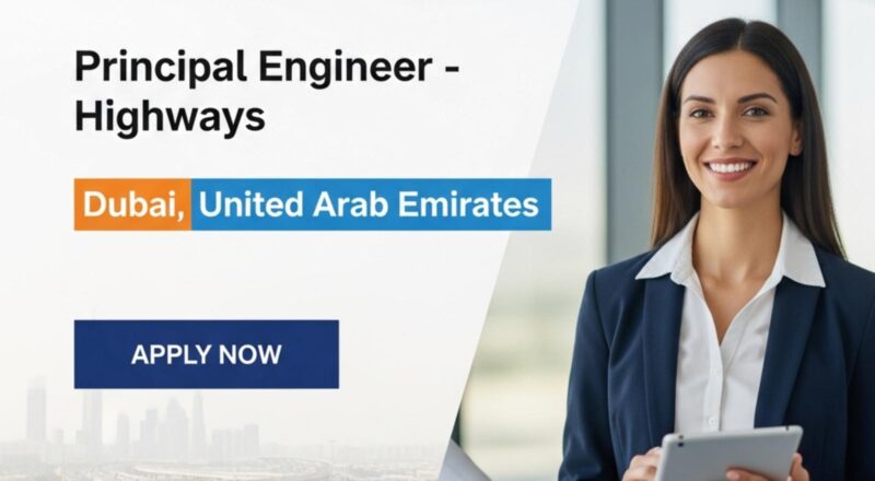 AECOM careers Dubai 2025 – Exciting Principal Engineer Highways Role Shaping UAE Infrastructure