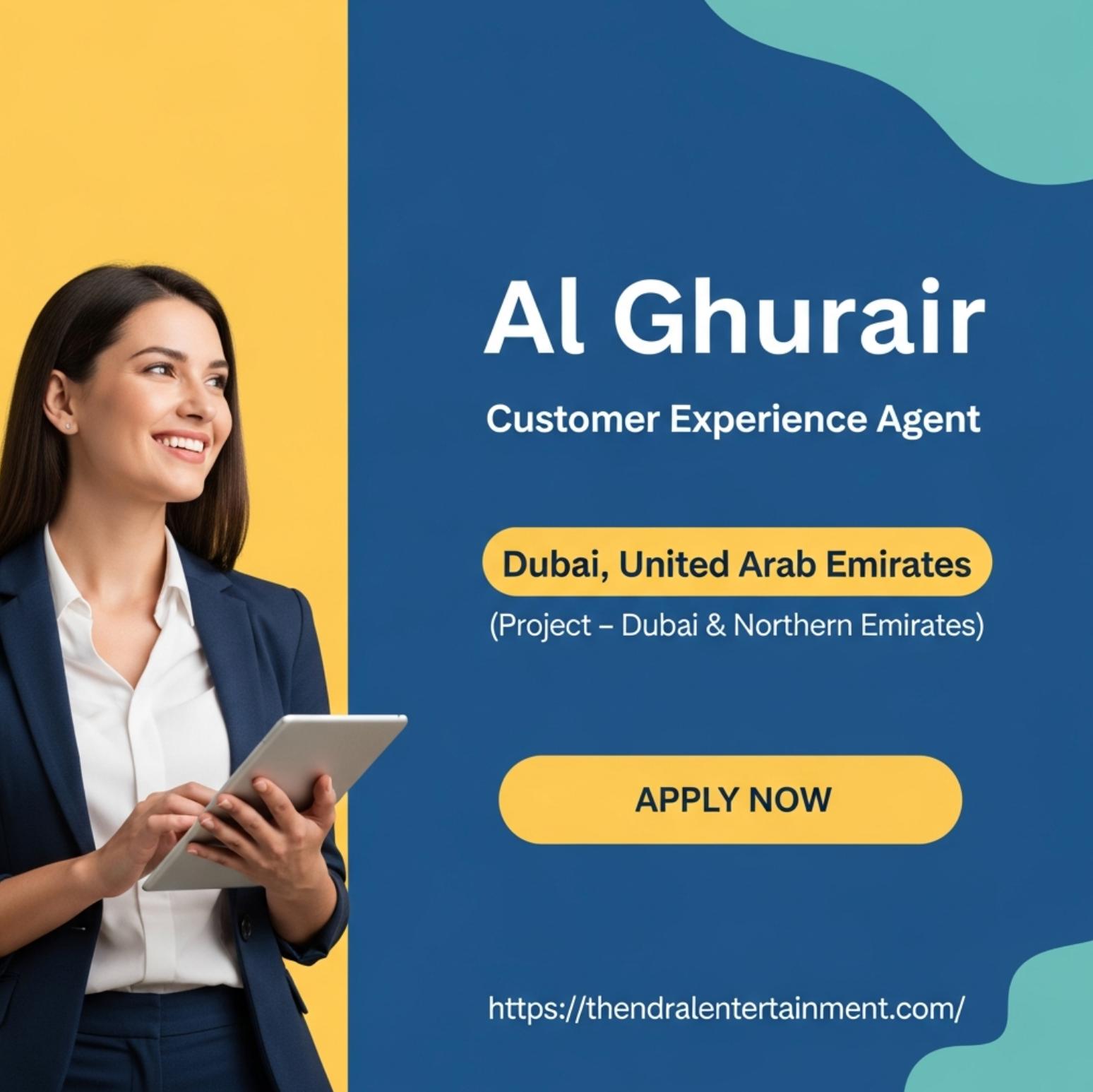 Customer Experience Agent Jobs Dubai 2025 – Secure On-Site Career Opportunity at Al Ghurair | Apply Before 31st Dec