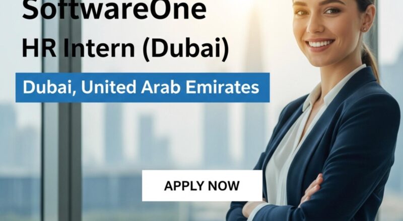 HR Intern Dubai 2025 – Launch a High Growth People & Culture Career at SoftwareOne