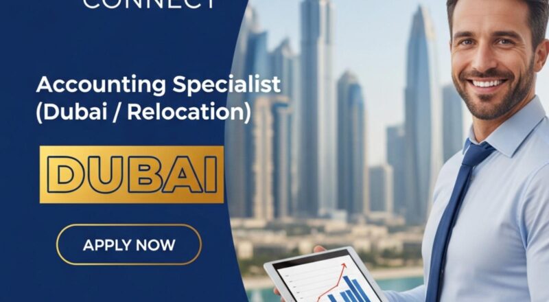 Accounting Specialist Dubai 2025 – High Growth Role with Relocation and Web3/AI Exposure