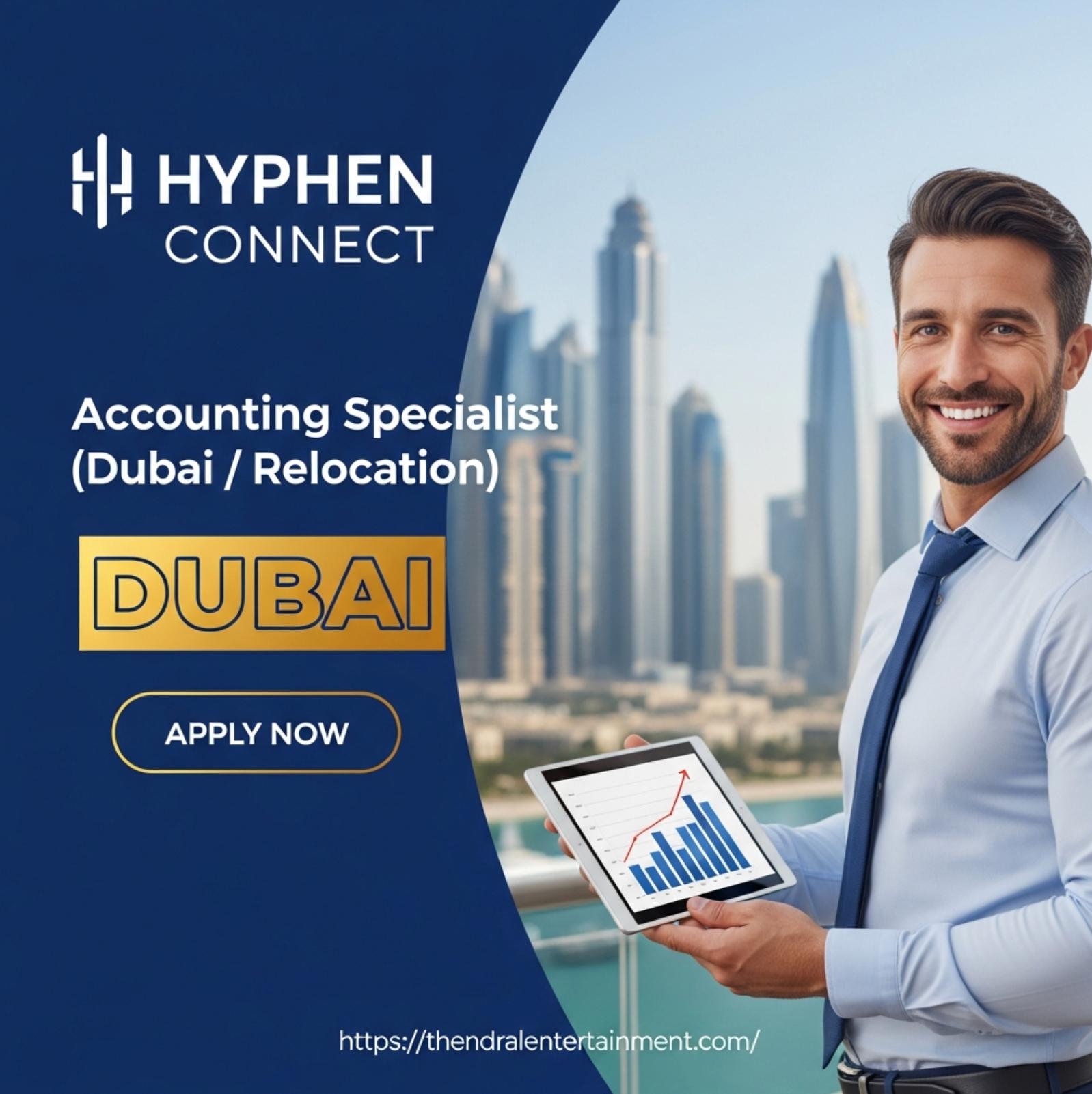 Accounting Specialist Dubai 2025 – High Growth Role with Relocation and Web3/AI Exposure