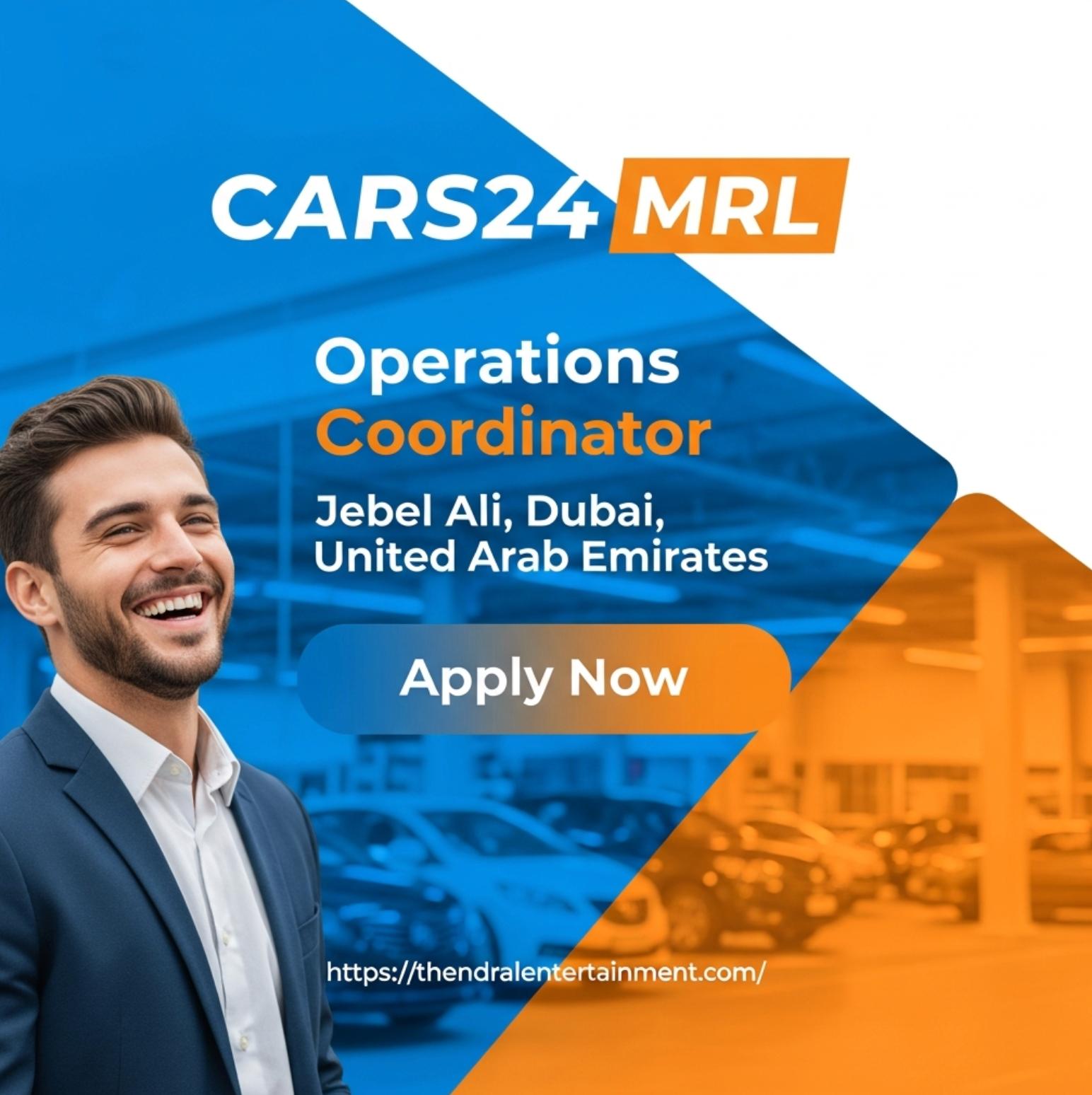 Operations Coordinator Jobs in Dubai 2025 – Fast-Growing Career at CARS24 Jebel Ali | Apply Now