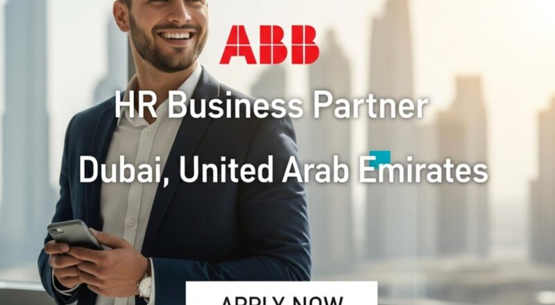 HR Business Partner Jobs Dubai 2025 – High-Impact ABB Career with Strategic Growth