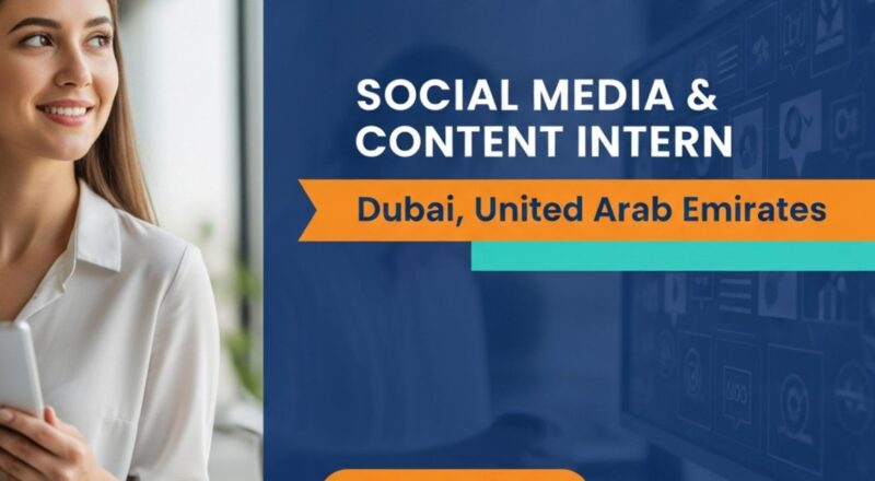 Social Media Intern Dubai 2025 – Creative, High-Impact Content Internship at Bukhash Brothers