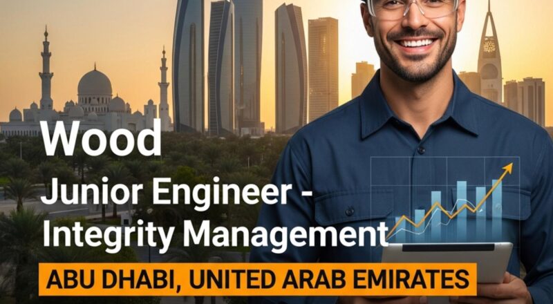 Junior Engineer Integrity Management Abu Dhabi 2025 – Launch Your Oil & Gas Career with Wood