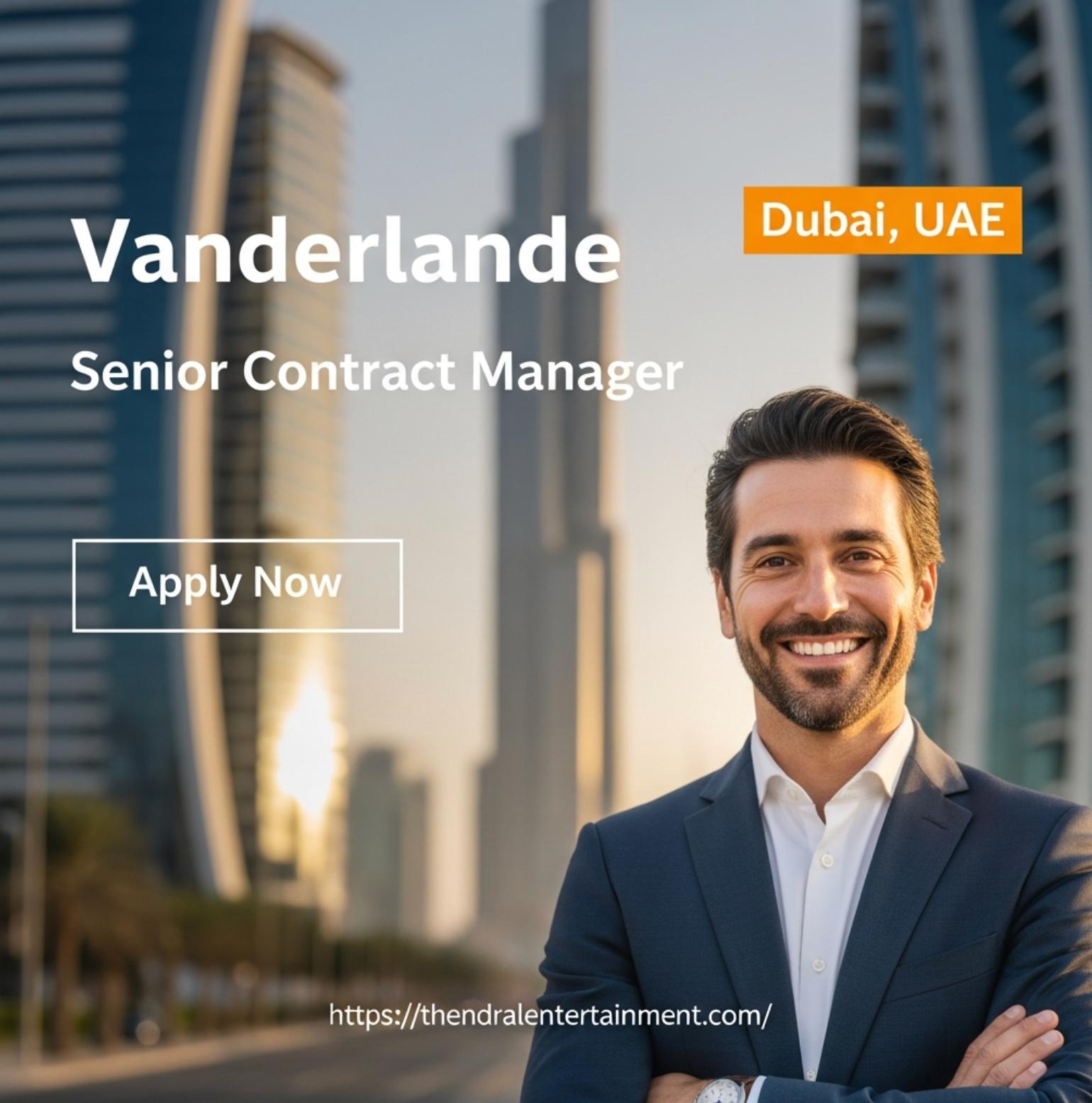 Senior Contract Manager jobs in Dubai 2025 – High Growth EPC Career with Vanderlande