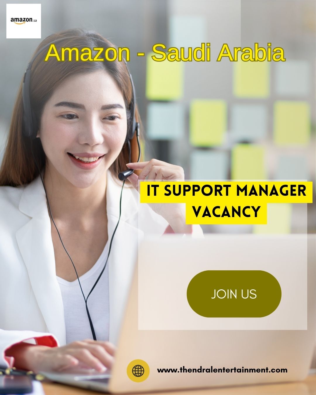 ✨ Amazon – IT Support Manager Vacancy in Saudi Arabia 2025 – Apply Immediately