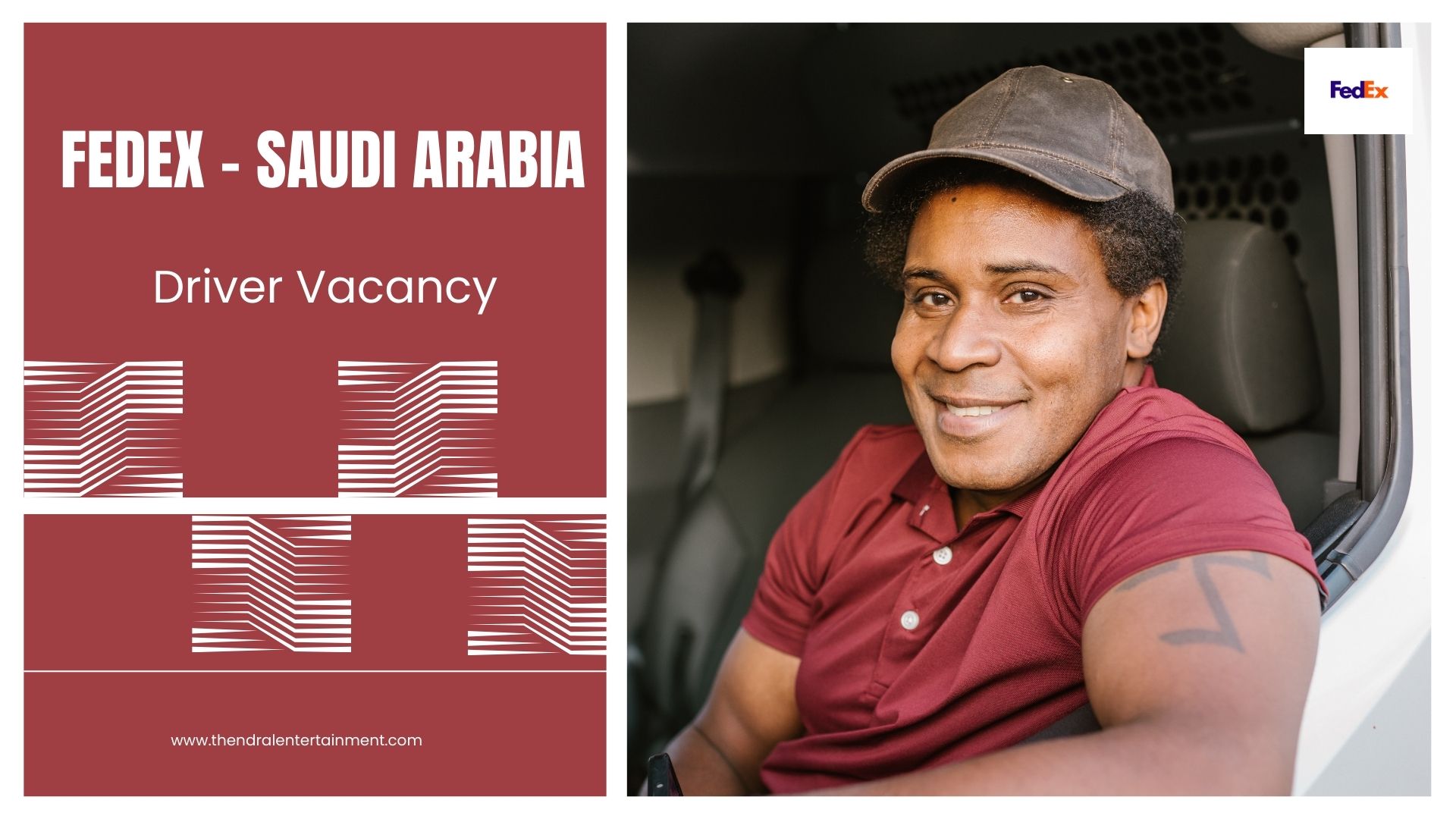 ✨ FedEx | Driver Vacancy in Saudi Arabia 2025