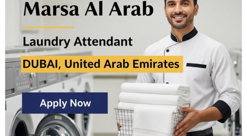 Urgent Laundry Attendant Job in Dubai at Jumeirah 2026 | Tax-Free Salary + Visa