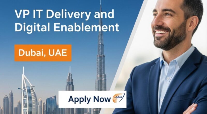 VP IT Delivery Job at flydubai in Dubai 2026 | Tax-Free Salary