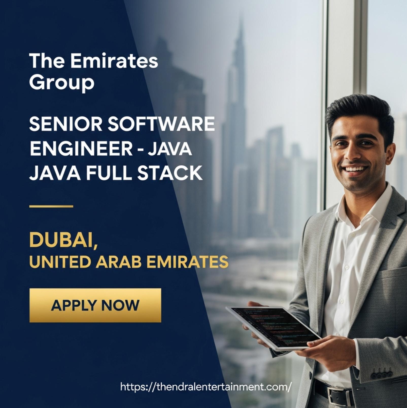 Senior Software Engineer Java Full Stack Jobs in Dubai – Powerful Emirates Group IT Career Opportunity | Apply Before 12th Jan