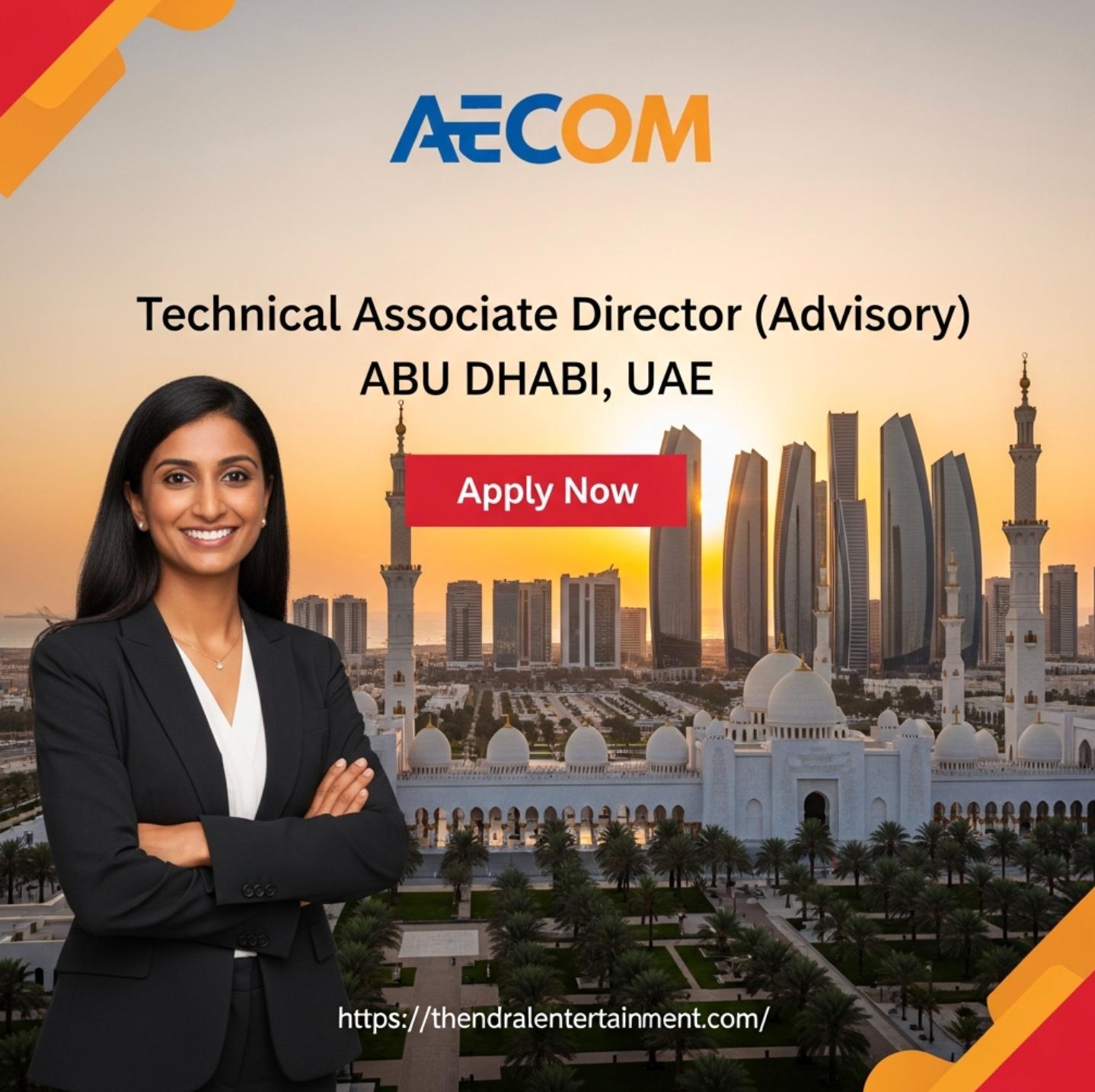 Join as Technical Associate Director Job at AECOM Abu Dhabi 2026 | Visa Info | Apply Now