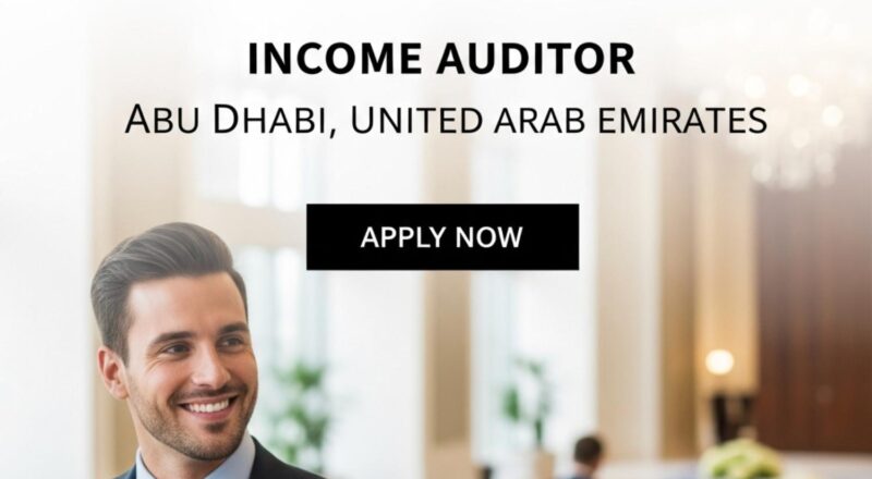 Urgent Income Auditor Job at InterContinental Abu Dhabi 2026 | Tax-Free