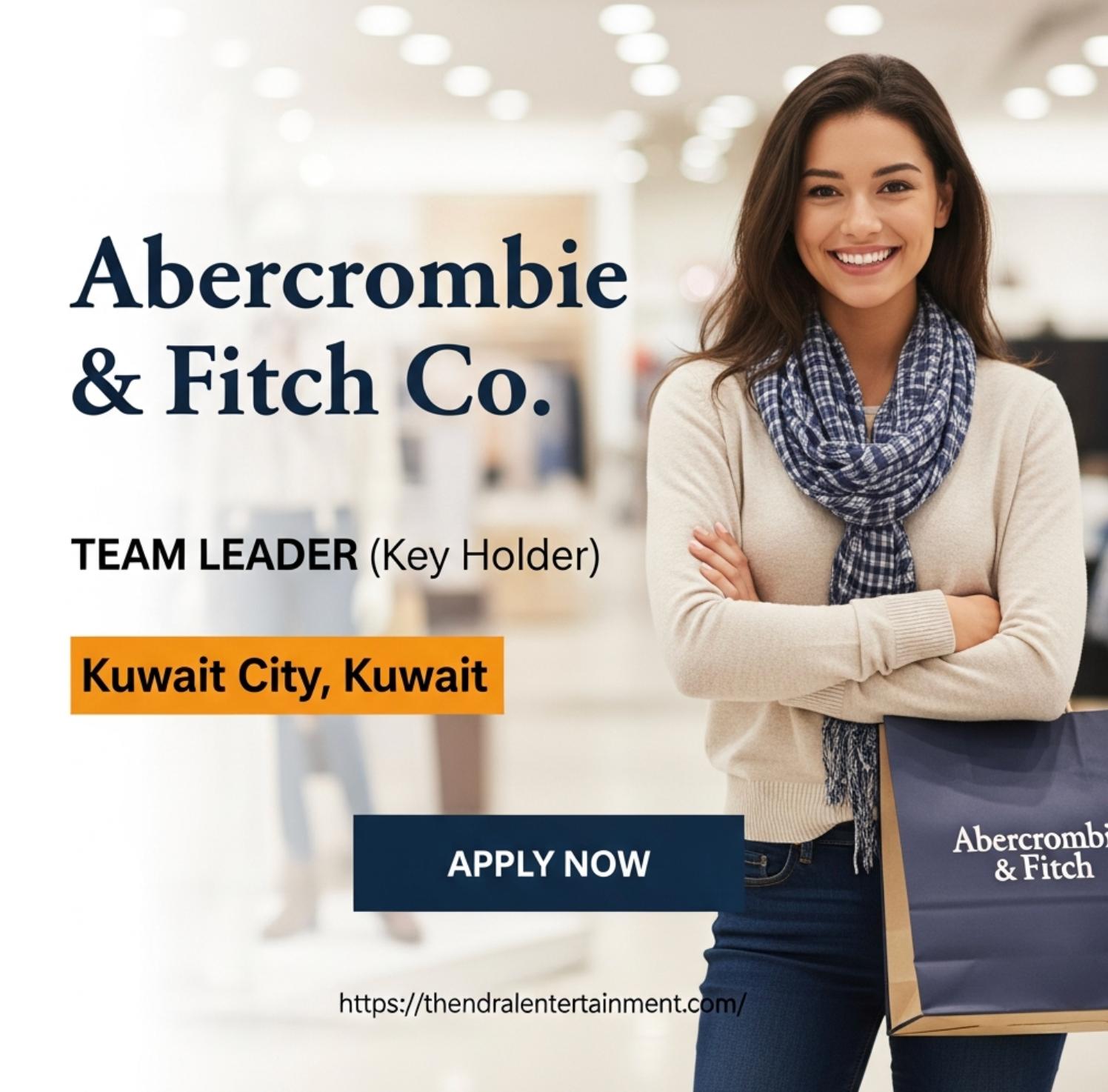 Team Leader Job at Hollister in Kuwait 2026 | Tax-Free Salary
