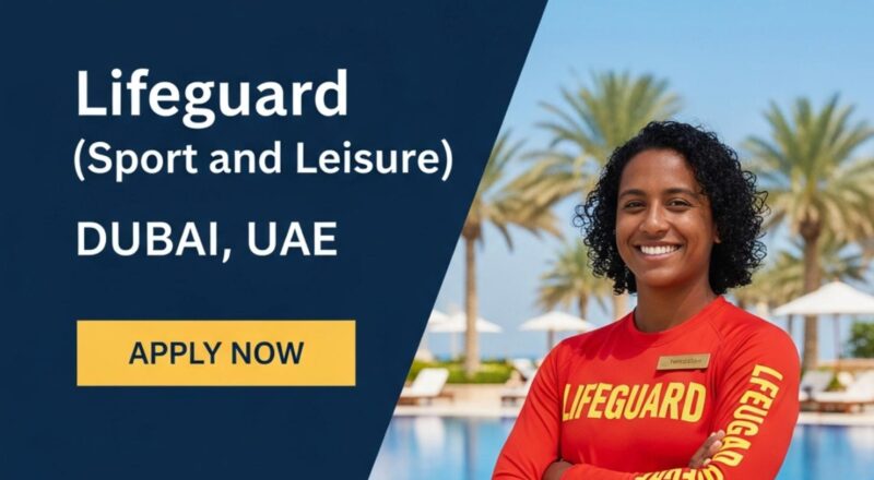 Urgent Lifeguard Job in Dubai at Jumeirah 2026 | Tax-Free Salary + Visa