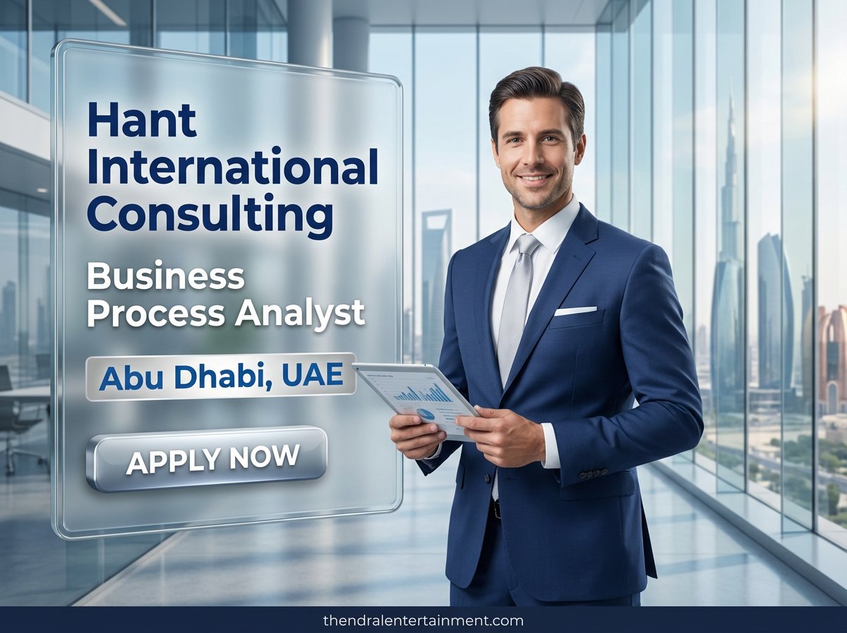 Business Process Analyst at Hant International in Abu Dhabi 2026 | Urgent Hiring