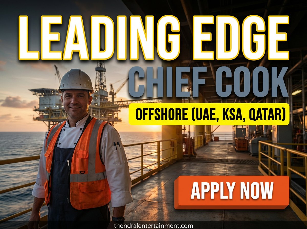 Urgent Chief Cook Job in Dubai at Leading Edge 2026 | Tax-Free Salary