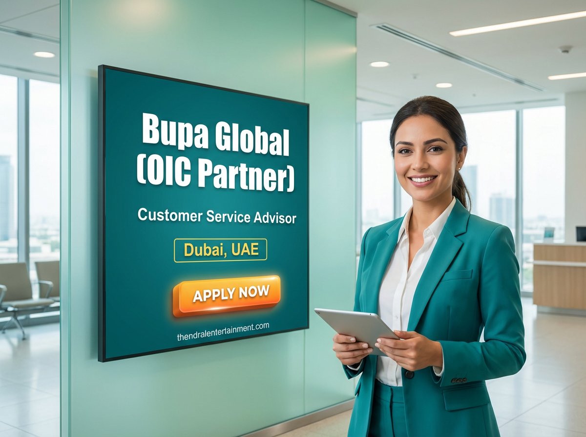 Customer Service Advisor Job at Bupa in Dubai 2026 | Tax-Free Salary