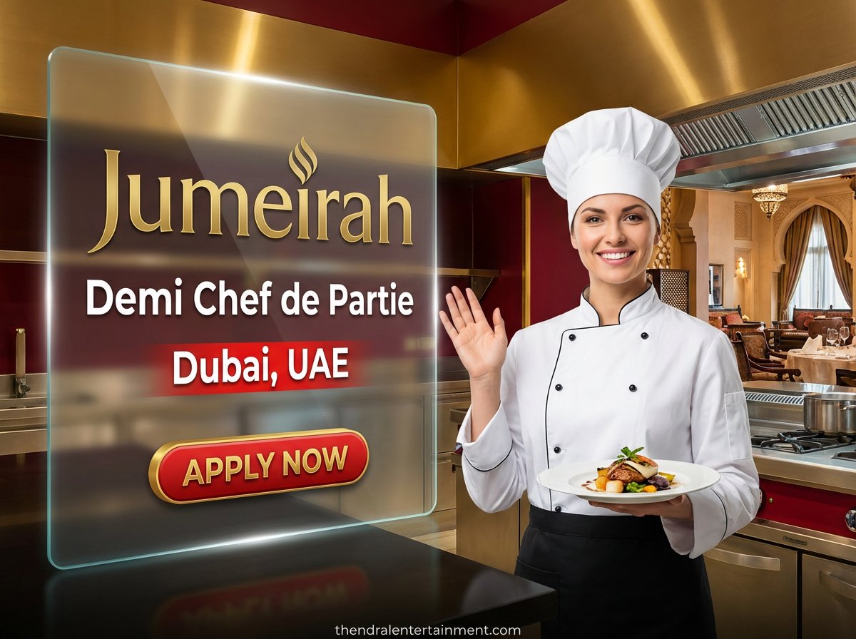 Demi Chef de Partie Job at Jumeirah Dubai 2026 | Apply Now