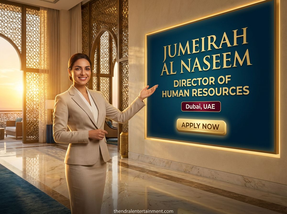 Director of Human Resources Job in Dubai at Jumeirah 2026 | Tax-Free