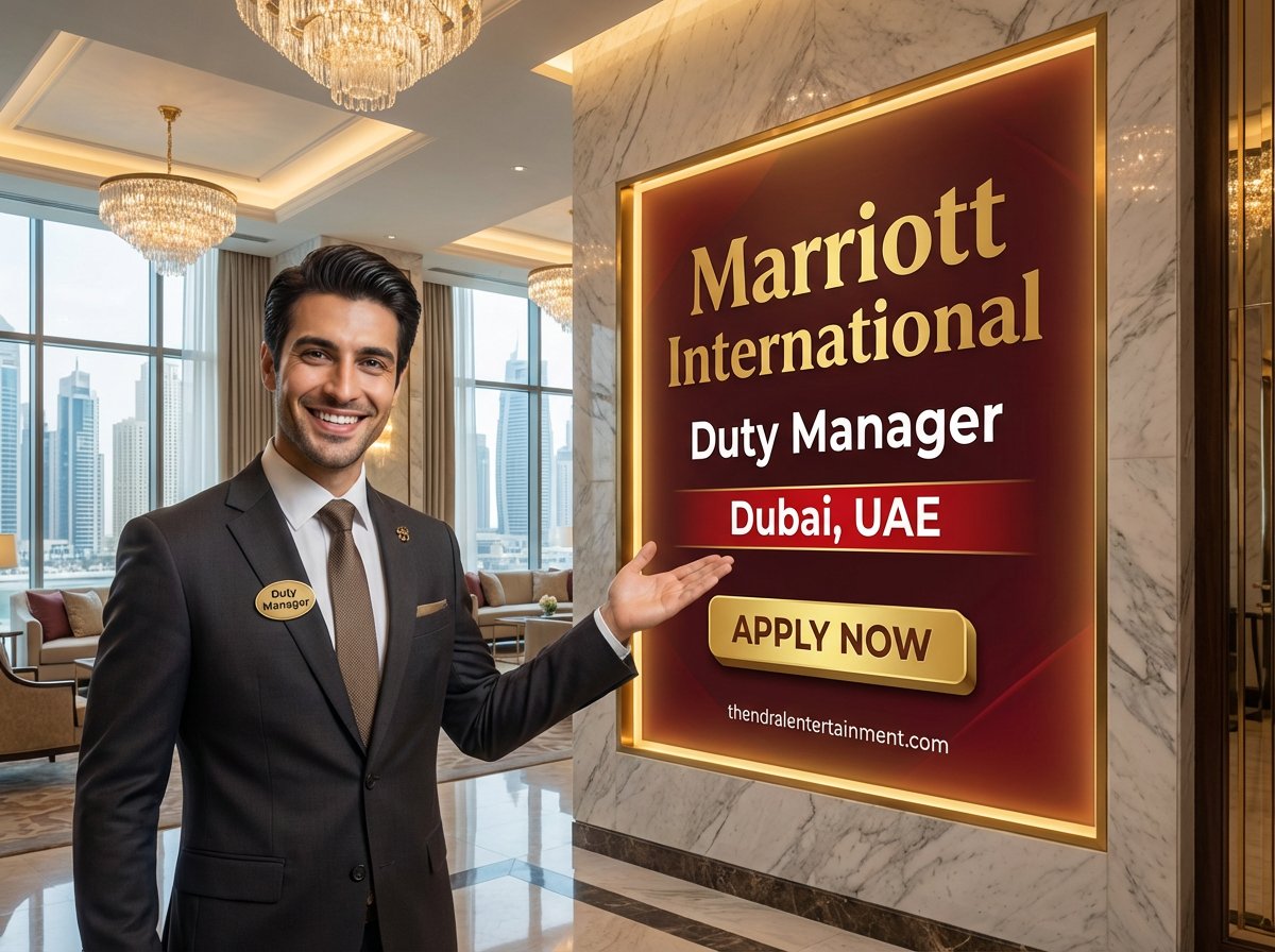 Duty Manager Job at Grosvenor House Dubai 2026 | Tax-Free Salary