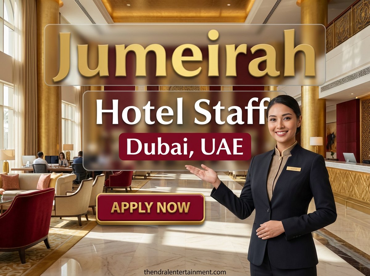 Engineering Technician Job at Jumeirah Dubai 2026 | Tax-Free Salary