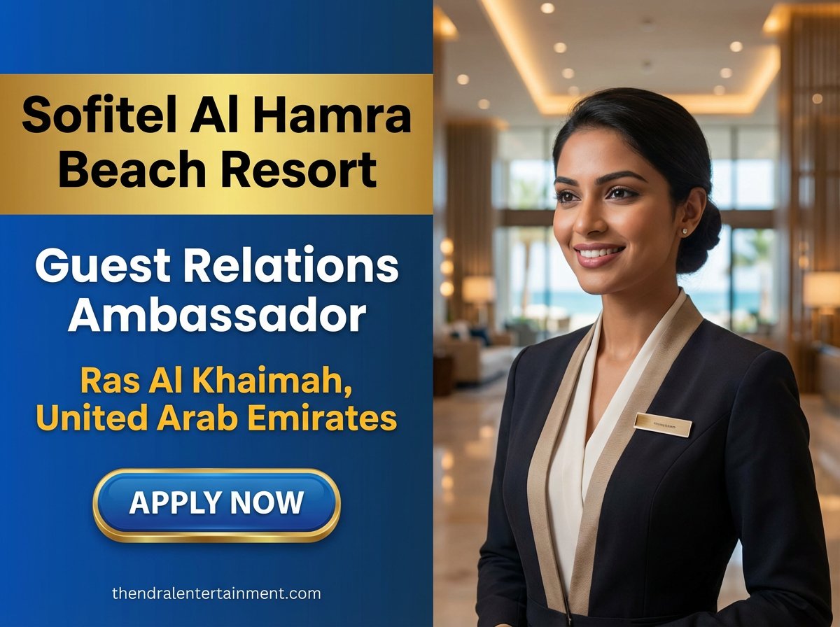 Guest Relations Ambassador at Sofitel in Ras Al Khaimah 2026 | Visa