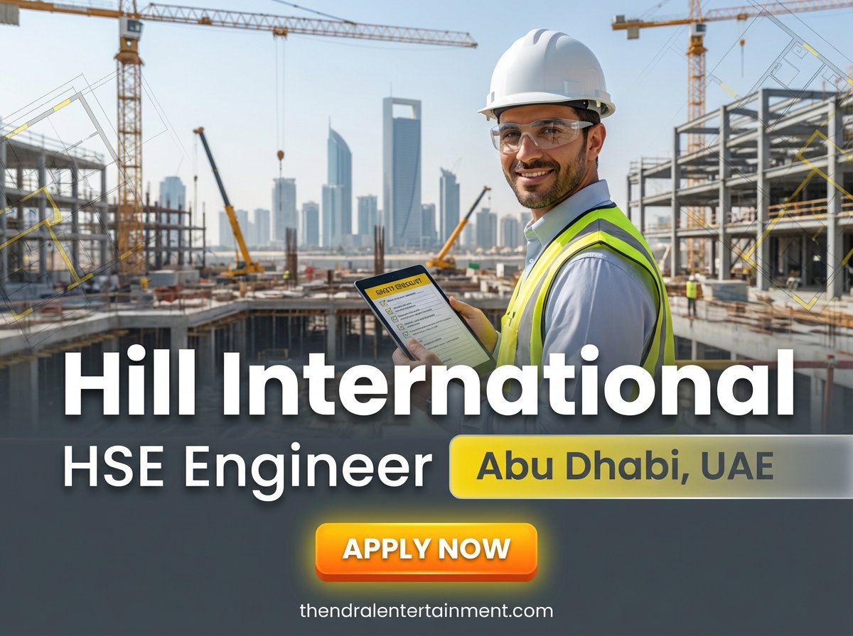 HSE Engineer Job at Hill International in Abu Dhabi 2026 | Urgent Hiring