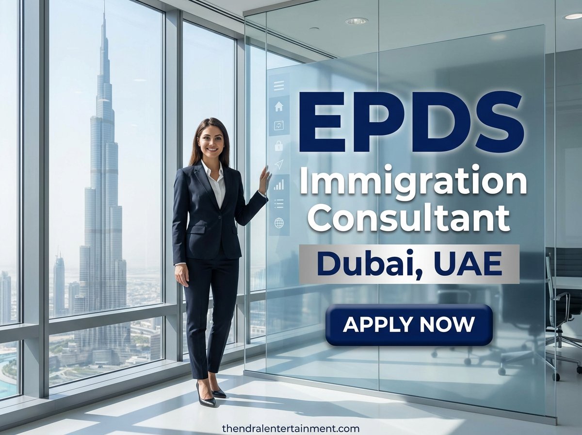 Immigration Consultant Job in Dubai at EPDS 2026 | Tax-Free Salary