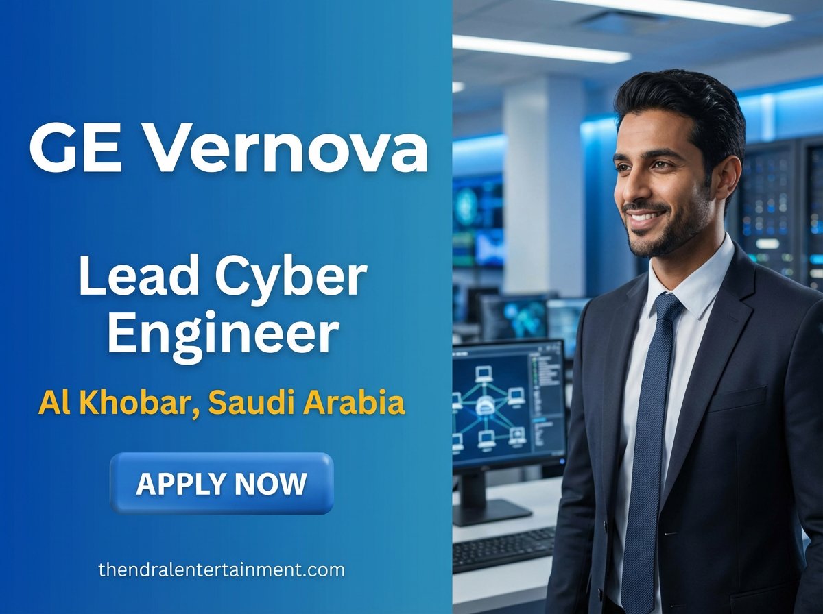 Lead Cyber Security Engineer at GE Vernova Al Khobar 2026 - Apply Now