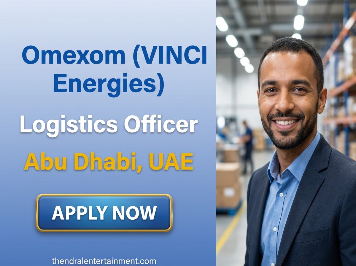 Logistics Officer at Omexom in Abu Dhabi 2026 | Tax-Free Salary