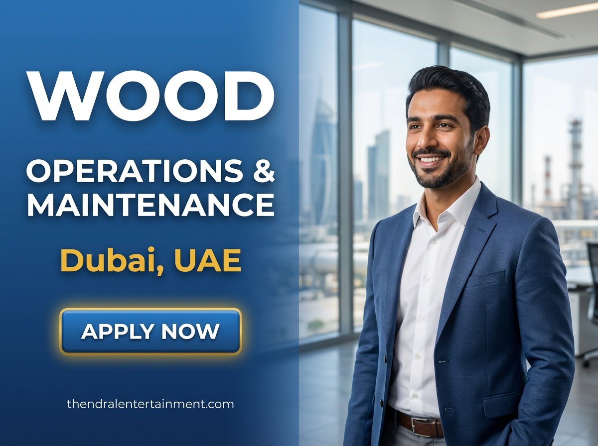 Operations & Maintenance Manager at Wood in Dubai 2026 | Urgent